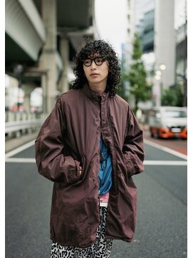 ボンド 三軒茶屋(Bond) メンズウルフ×ミディアムパーマ【三軒茶屋 RYUKI】