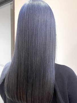 コモン スタイリング ラウンジ(COMON STYLING LOUNGE) blue × lavender　コモンオリジナル髪質改善