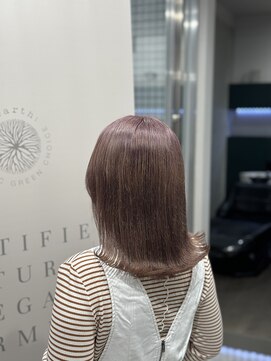 プレビア 上尾店(PREVIA) 髪質改善カラー☆シルバーピンク