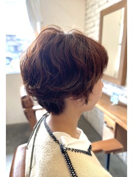 ヘアスタジオ クランプ(Hair studio CLAMP) ショートニュアンスパーマスタイル