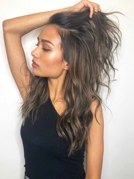 ロンド ロワール 門前仲町(Lond Loire) 韓国カール☆顔周りレイヤーカットブリーチなし[門前仲町]