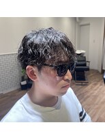 グリット オオサカ(GRIT osaka)&nbsp;波巻きスパイラルパーマメンズマッシュパーマツイストパーマ