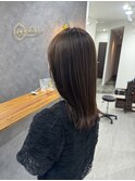 【髪質改善 艶やかミディアム】
