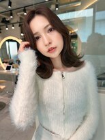 ロンドメリア 天神大名店(Lond Melia) 小顔に見せるヘア/ワンレン/ボブウルフ/ネビージュ/黒髪カタログ