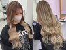 カラー＋【シールエクステ40枚】　￥12980
