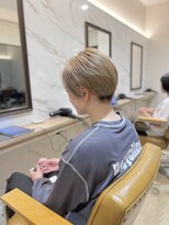 ラポールヘアー(rapport hair)&nbsp;ツーブロック×刈り上げショート＊