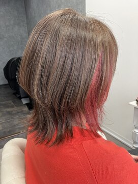 ルピナス(Lupinus) グレイカラー&イヤリングカラー