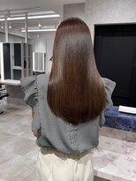 アール ヘアー デザイン(r hair design)&nbsp;サラツヤロングベージュカラーブリーチしない透明感カラー