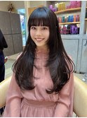 艶髪/前髪カット/レイヤーカット/美髪（新潟/万代）