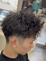 エデアンホンテン メンズサロン(EDEAN 本店 （旧：EDEAN 上通）)&nbsp;熊本メンズサロン アップバンクショート ショートパーマ