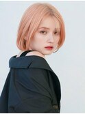 《NYLON.》ワンカール薄めバング艶感くびれヘアピンク