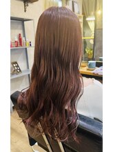 ヘアーガーデンミルクティー 新潟大学前店(Hair garden Milk tea) ピンクベージュ