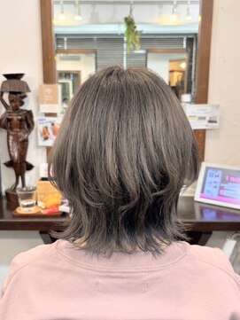 ヘアリゾート アジアグランデ(Hair Resort Asia grande) 【MASA】グレージュ×ウルフ【grande武蔵浦和】