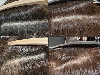 インビテーション(invitation)の写真/名古屋美容室*暗くなりすぎない、透明感のある白髪染めをご提案♪ハイライトカラーや白髪ぼかしもご対応◎