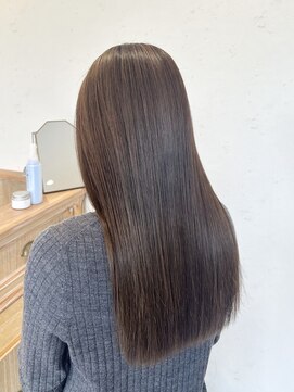 ルッカバイジェービー 行徳(lucca by jb) 着物ヘア/大人ガーリー/ダークアッシュ/似合わせカット/行徳