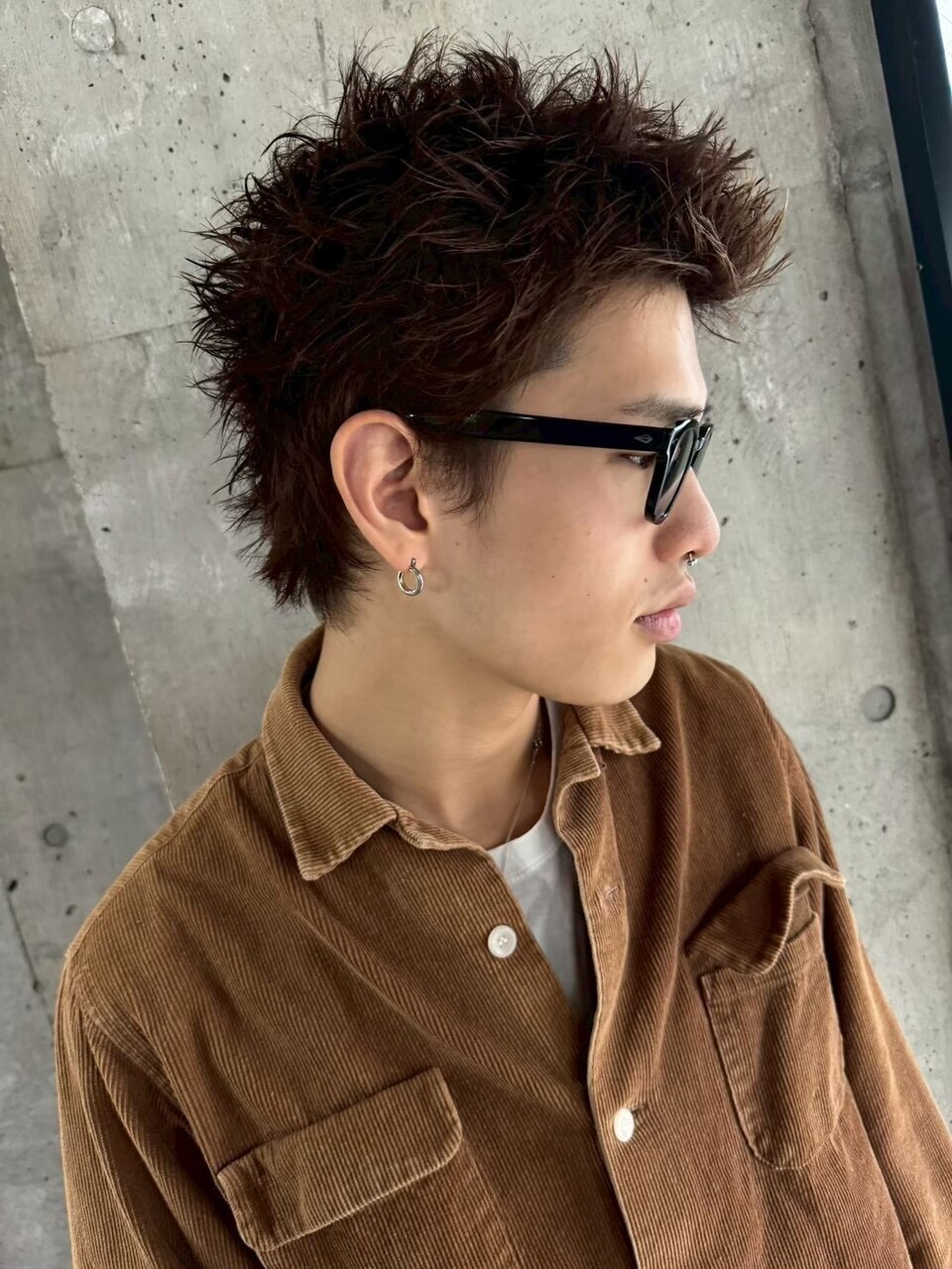 メンズ限定 カット+眉毛カット＋炭酸スパ+ナノバブル\5000