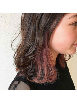 アコット(Acotto.) インナーカラー ピンクカラー デザインカラー