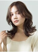 30代40代髪質改善ココアブラウン艶感ストレート透明感赤み消し