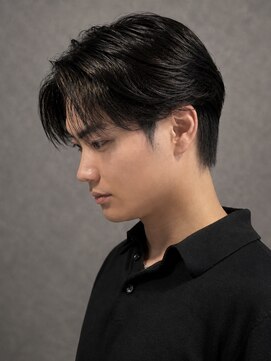 アウル 心斎橋(owl) 韓国風コンマバング×ニュアンスパーマ×ダウンパーマmen's髪型