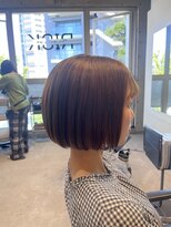 ヘア デザイン リスク(HAIR DESIGN RISK) 【RISK 白井琴菜】三鷹 ワンレンボブ