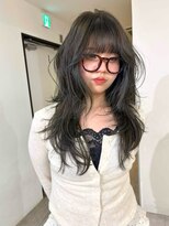 ニコフクオカヘアーメイク(NIKO Fukuoka Hair Make)&nbsp;【NIKO】福岡ハッシュカット.ダブルカラー.オリーブグレー