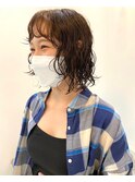オシャレな朝ラクパーマ×ボブパーマ似合わせカット