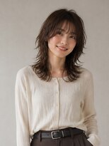 きいろのゾウ&nbsp;くびれミディ/ウルフカット/ショコラブラウン