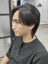 ガイ ラタン ウエスト(GUY lattan west)&nbsp;MEN'S/メンズウルフ/曲がる縮毛矯正/松戸駅/センターパート