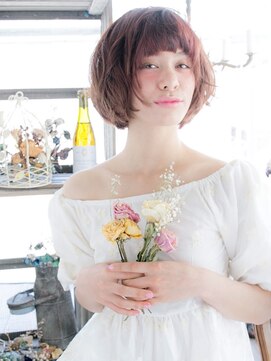 リリアン 表参道(relian) ☆くせ毛風パーマ☆ガーリーボブ☆