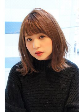 ビーハイブ 一番町店 アヴェダ(BEHIVE) 20代30代にオススメ!ナチュラル外ハネ☆ミディ