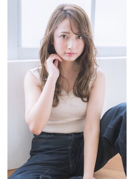 ネオリーブ ジューク 日吉店(Neolive JuQ) 【大人かわいい斜めバング　ゆるふわミディアム】neolive日吉