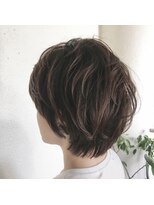 ジェルム ヘアーワークス(germe hair works)&nbsp;ふんわりショートボブ