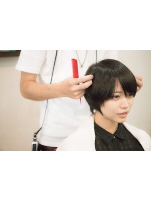 なりたいヘアスタイルに合わせて、一人一人にあったメニューをご提案！