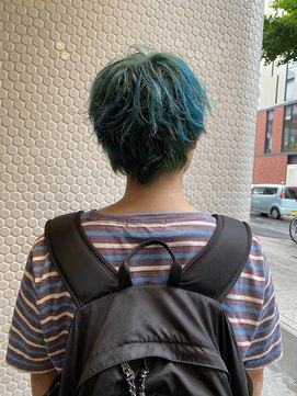 エル(EL by green) （Kotaro）ミントグリーン×ターコイズブルー