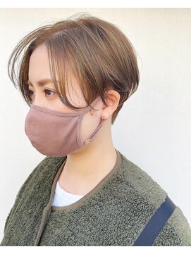 センスヘア(SENSE Hair) オリーブベージュ×ハンサムショート☆