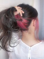 アレンヘアー 松戸店(ALLEN hair) インナーカラーピンクバイオレット