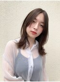 大人可愛いミディアムスタイル