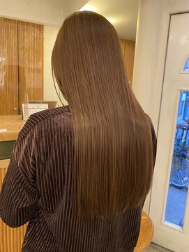 モリオ フロム ロンドン 大宮2号店(morio from London) 【なかじま ひびき】酸熱トリートメント×うる艶ロングヘア