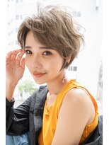 アンジェリカラボ 梅田店(ANGELICA LABO)&nbsp;大人可愛い20代30代40代耳掛け小顔ショート　くびれショート
