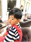 アシメ×ツーブロックソフトモヒカン