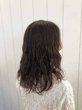 アドラーブル 女池店(adorable) 20代30代大人可愛い無造作ウェーブ×艶感＆透明感愛されミディ