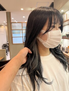 ブランシェ JR勝川駅前店 ブルーブラック　インナーグレージュ