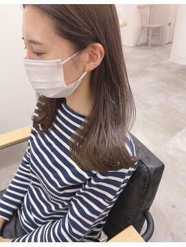 ガーランドウメダ(Garland umeda) アディクシーカラー＿アッシュグレーベージュ＿0009351