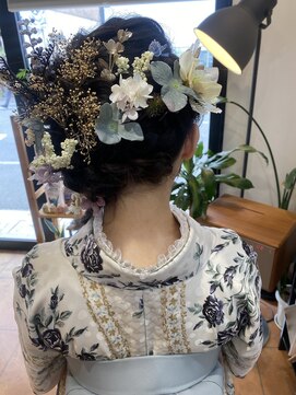 グリッター (Glitter) ヘアセット