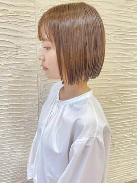 モリオ フロム ロンドン サッポロファクトリー店(morio FROM LONDON) 【morio】札幌ショートボブ　切りっぱなし