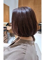 ヘアリゾート粋 リマ 銀座店(lima)&nbsp;うるツヤ質感魅せるナチュラルストレート大人ボブ