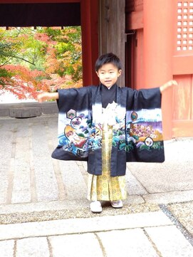 ブラベリー(Bravery) 七五三の息子のヘアセット☆