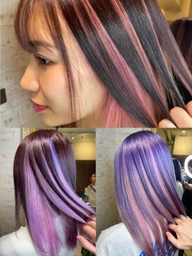 マティス 表参道(matiz) アンブレラカラー/ハッシュカット/インナーカラー