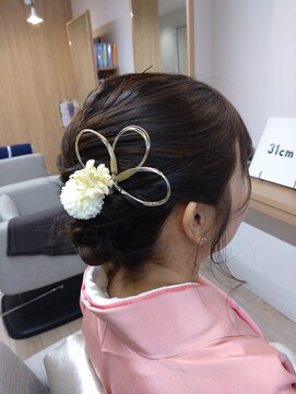 セ サンパ(c'est SYMPA) アップスタイル　ヘアセット