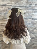 ブレス 横浜(bless) ハーフツイン×リボン